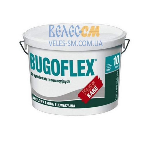 Акриловая фасадная краска BUGOFLEX (10 л)